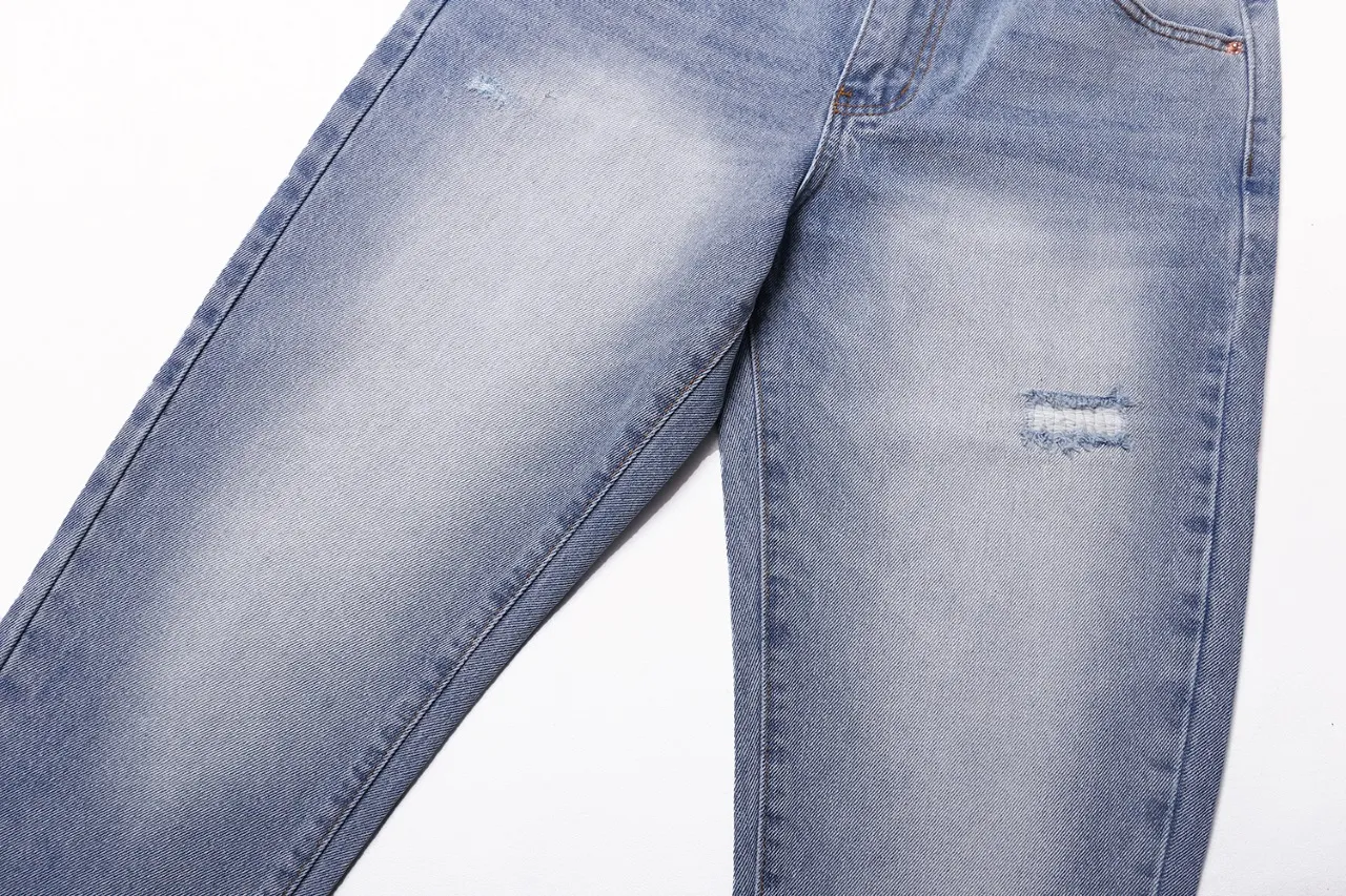 645#Gallery Dept new basic style washed small straight leg jeans American high street casual trousers washed black washed blue S～XL p220